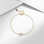 Bracelet chaîne très fine, argent massif 925 — vue 4