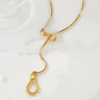 Collier à maillons assemblés à la main — vue 5