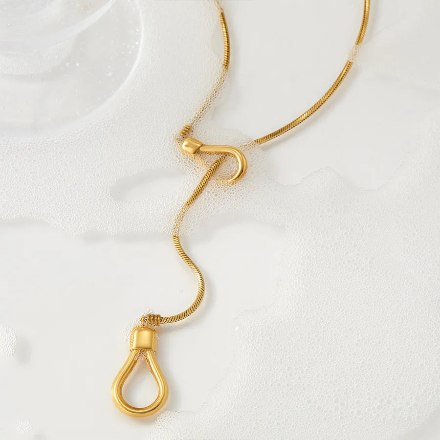 Collier à maillons assemblés à la main — vue 5