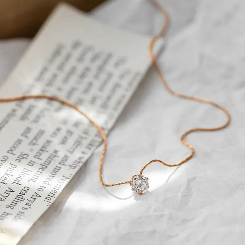 Collier à pendentif géométrique, acier titane — vue 8
