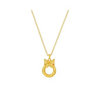 Collier nœud délicat, argent massif 925 — vue 6