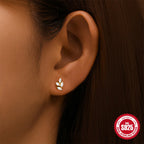 Boucles d'oreilles pendantes géométriques — vue 3