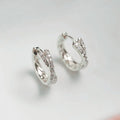 Boucles d'oreilles géométriques, argent 925 — vue 6