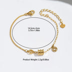 Bracelet cercle ouvert posé de côté — vue 4
