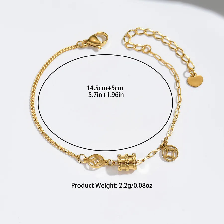 Bracelet cercle ouvert posé de côté — vue 4