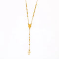 Collier croix, acier inoxydable — vue 5