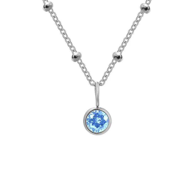 Collier pendentif pierre de naissance — vue 11