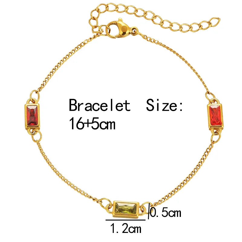 Bracelet aux maillons irréguliers réglable — vue 9