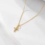 Collier à zircon unique, argent massif 925 — vue 2