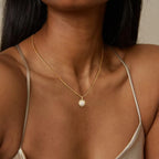 Collier multi-rangs à pendentifs gouttes — vue 5