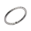 Bague ouverte épurée, argent massif 925 — vue 6