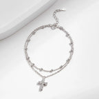 Bracelet chaîne classique, argent massif 925 — vue 5