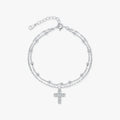 Bracelet chaîne classique, argent massif 925 — vue 7
