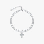 Bracelet chaîne classique, argent massif 925 — vue 7