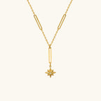 Collier à ligne continue de zircons sertis — vue 5