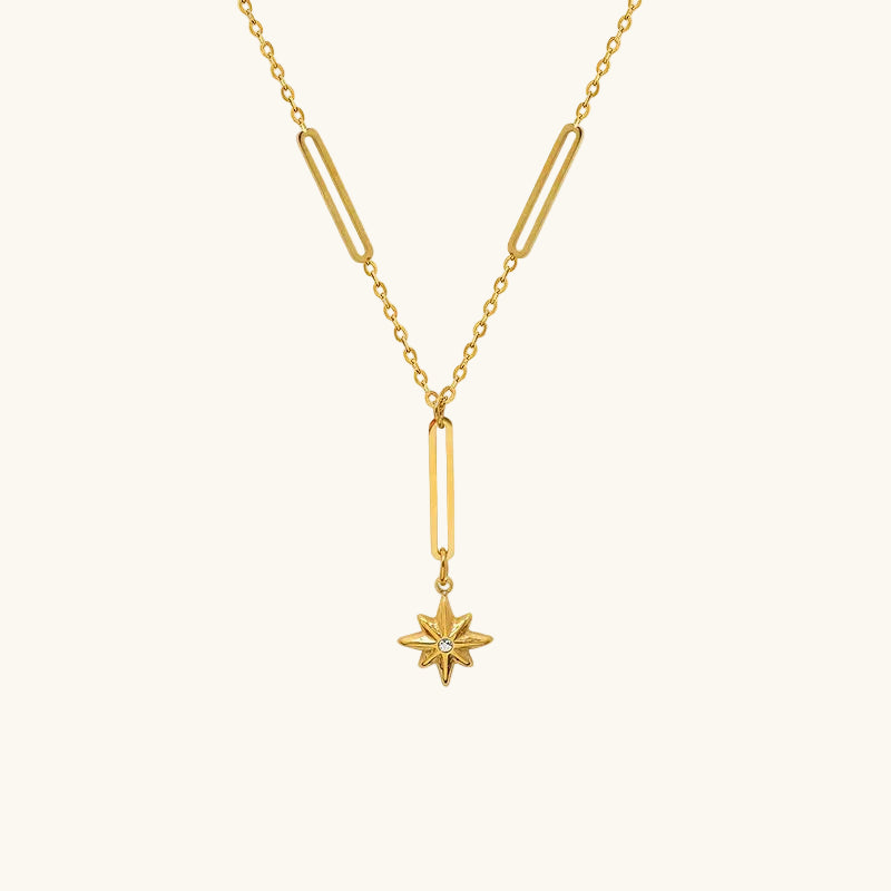 Collier à ligne continue de zircons sertis — vue 5