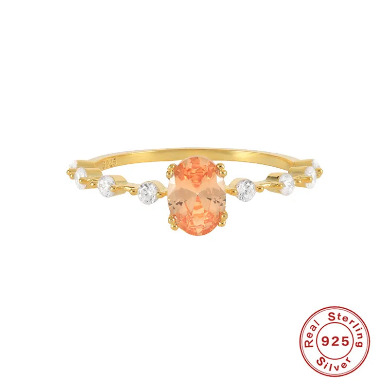 Bague à monture contemporaine sertie — vue 6