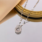 Collier nœud sur chaîne en acier titane — vue 4