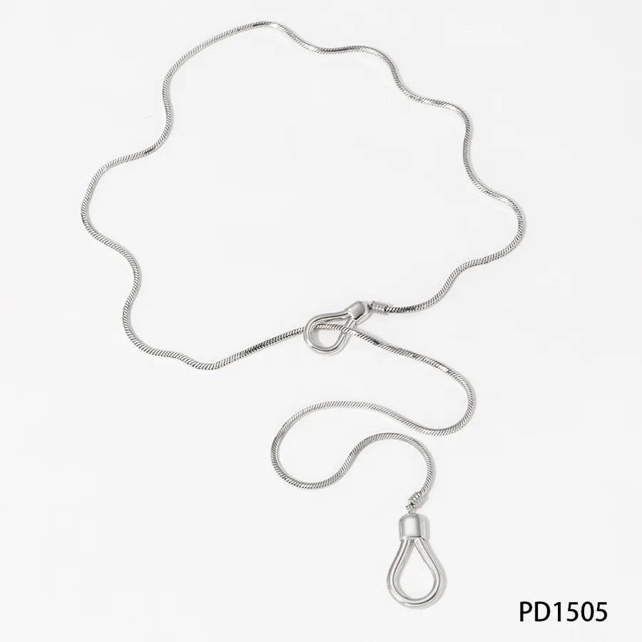 Collier à maillons assemblés à la main — vue 8