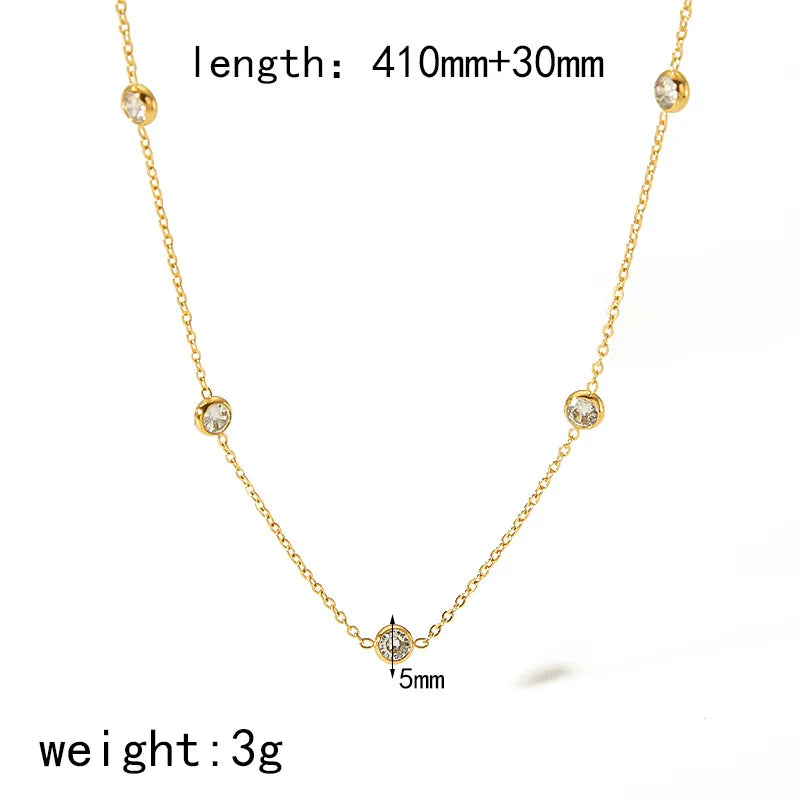 Collier à pendentif géométrique facetté — vue 6