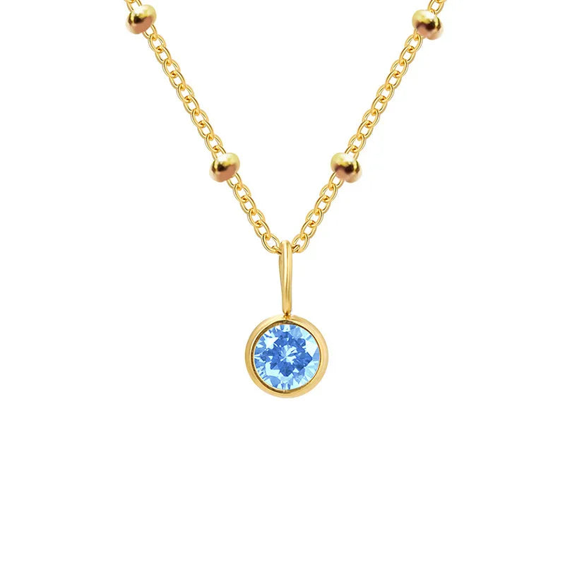 Collier pendentif pierre de naissance — vue 12
