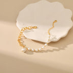 Bracelet à pendentifs goutte et perle — vue 4
