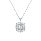 Ras-de-cou à moissanite taille goutte — vue 5