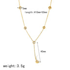 Collier à pendentif géométrique facetté — vue 5