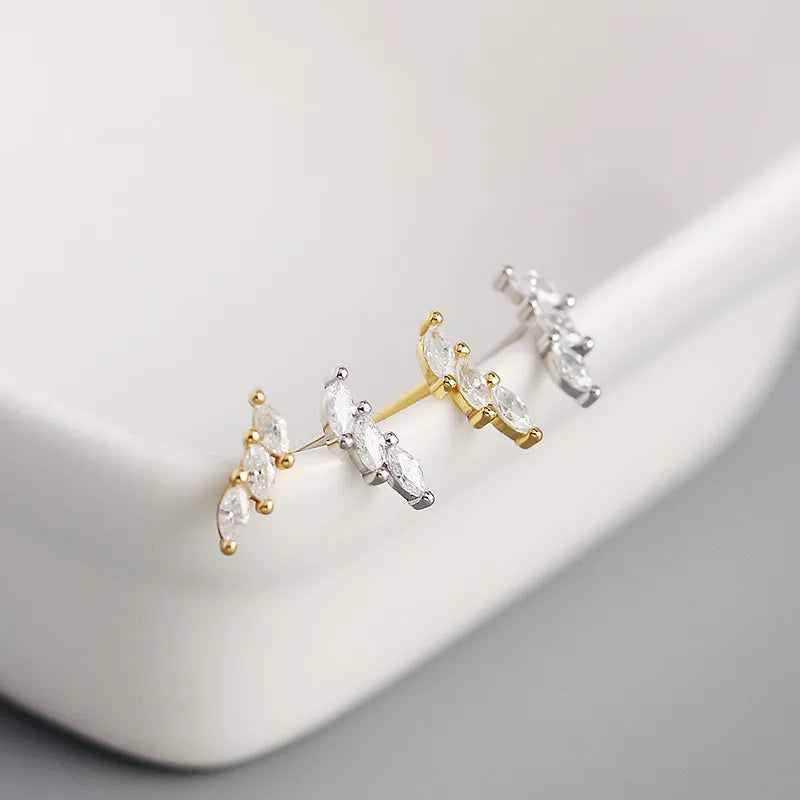 Boucles d'oreilles géométriques, argent 925 — vue 3