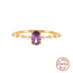 Bague à monture contemporaine sertie — vue 3