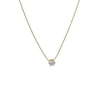 Collier à pendentif géométrique, acier titane — vue 5