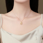 Collier nœud délicat, argent massif 925 — vue 3