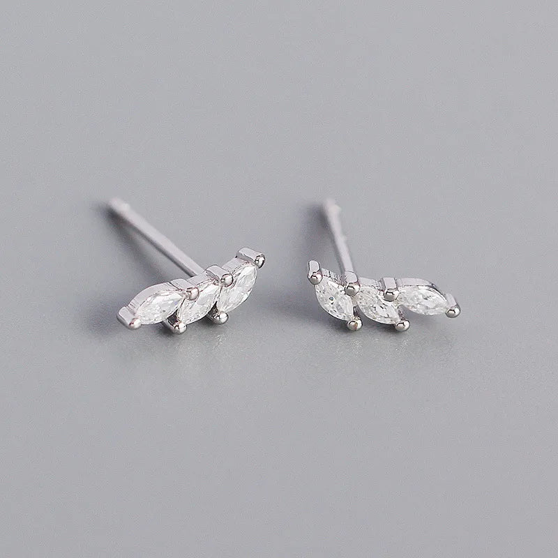 Boucles d'oreilles géométriques, argent 925 — vue 6