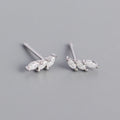 Boucles d'oreilles géométriques, argent 925 — vue 6