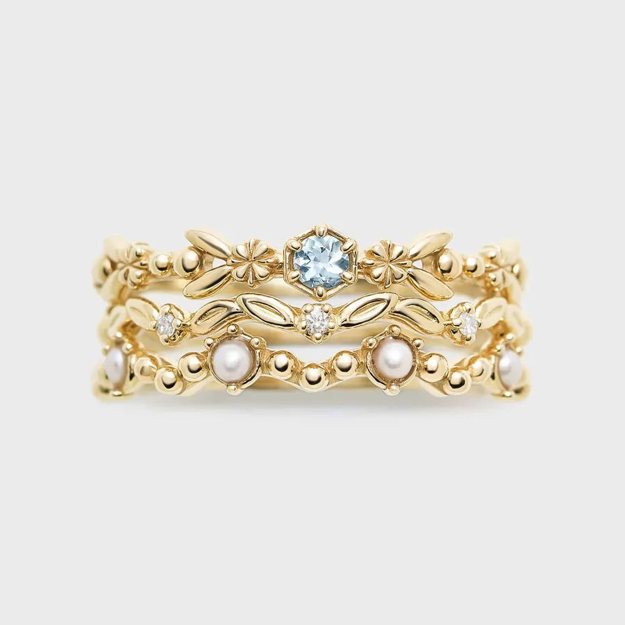 Bague anneau lisse serti d'un zircon, argent 925 — vue 4