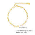 Bracelet à motif géométrique en cuivre doré — vue 11