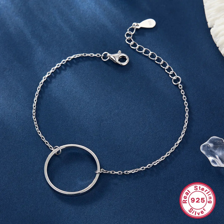 Bracelet maille souple, argent massif 925 — vue 4