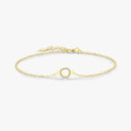 Bracelet chaîne très fine, argent massif 925 — vue 6