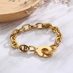 Bracelet à maillons géométriques articulés — vue 5