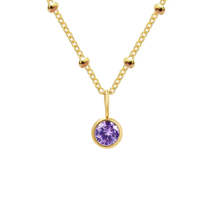 Collier pendentif pierre de naissance — vue 10