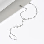 Bracelet à maillons géométriques désaxés — vue 6
