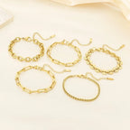 Bracelet à deux motifs géométriques — vue 5