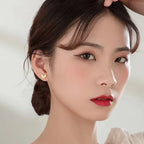 Puces d'oreilles petits papillons, argent 925 — vue 2
