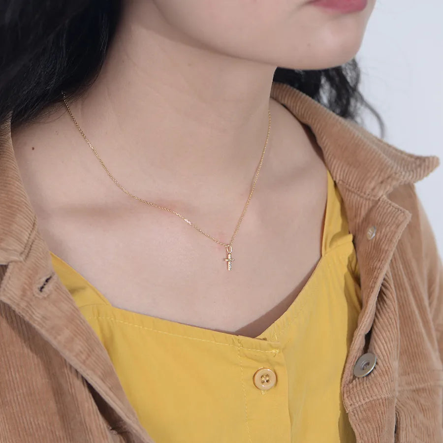 Collier à zircon unique, argent massif 925 — vue 3