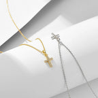 Collier à zircon unique, argent massif 925 — vue 6