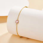 Bracelet chaîne très fine, argent massif 925 — vue 6