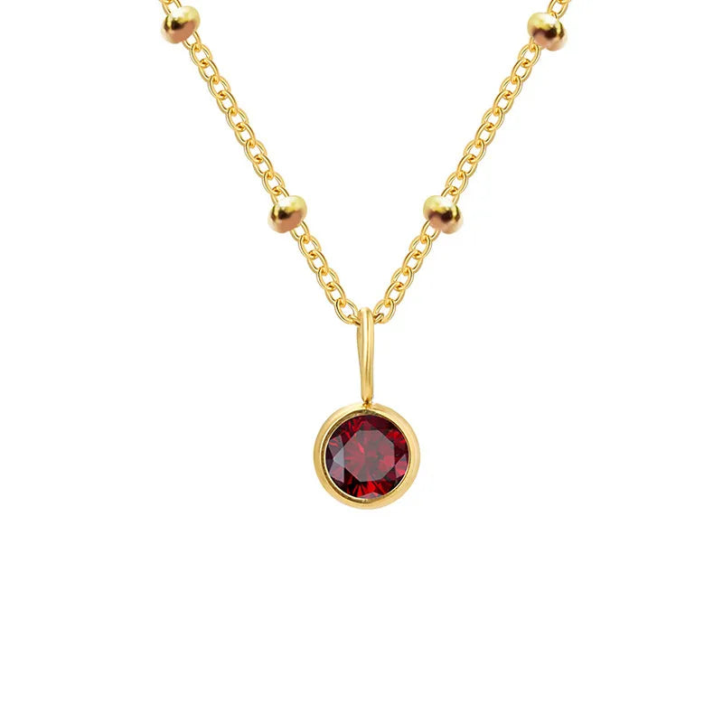 Collier pendentif pierre de naissance — vue 8