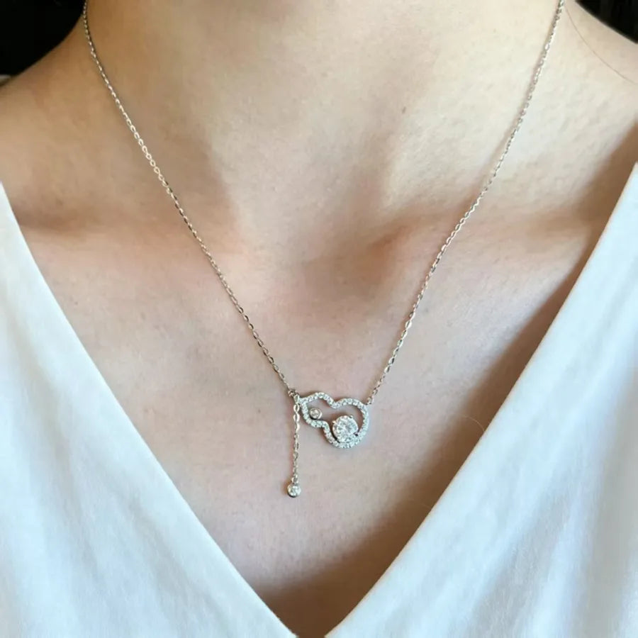 Collier queue de sirène, argent massif 925 — vue 2