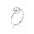 Bague moissanite ronde, modèle unisexe — vue 6