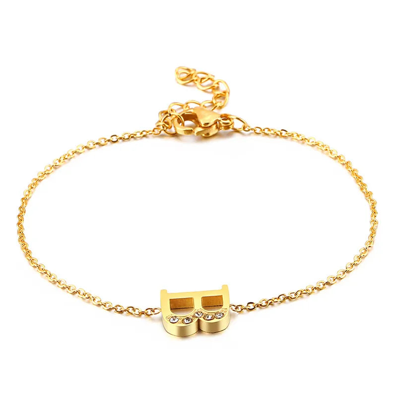 Bracelet initiale personnalisable A à Z — vue 7